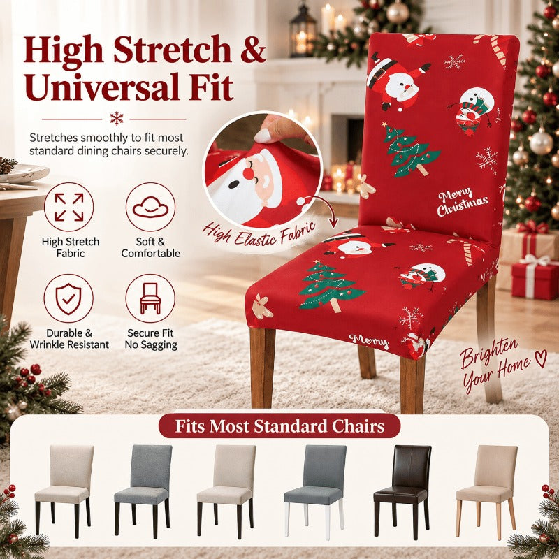 Christmas Dining Chair Covers