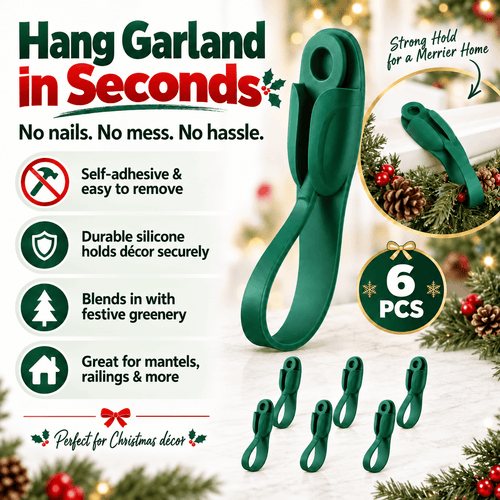 Adhesive Garland Ties