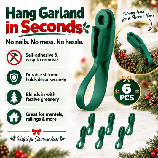 Adhesive Garland Ties