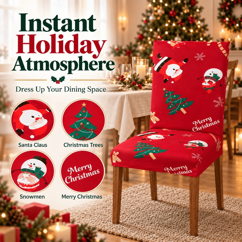 Christmas Dining Chair Covers