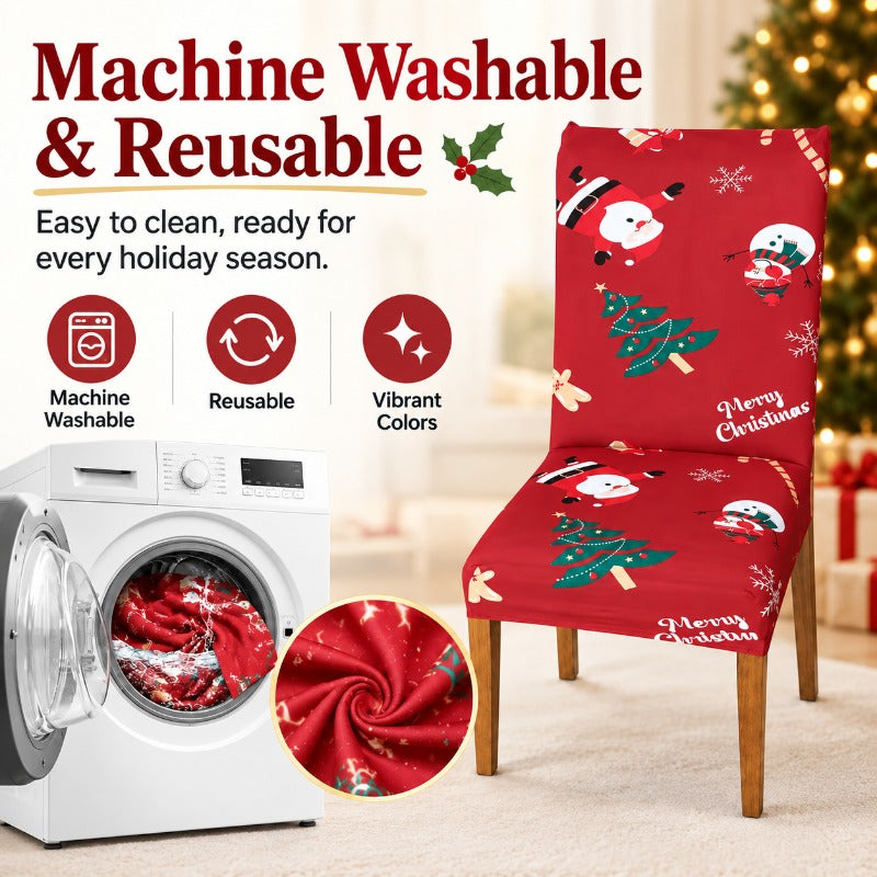 Christmas Dining Chair Covers